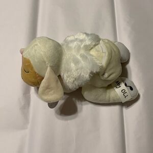 My Oli sleeping lamb plays "Jesus loves me this I know...." softly.